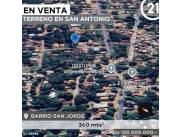 OFERTA VENDO TERRENO. CIUDAD de SAN ANTONIO. Bo San Jorge. Zona Planta gas Corona