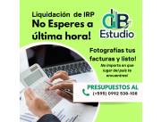 TE LIQUIDAMOS TU IRP