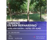 VENDO TERRENO BARATO SAN BERNARDINO ZONA ANFITEATRO