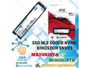 SSD M.2 500GB NVME KINGSTON SNV2S/3500MB/S