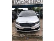 VENDO KIA CARNIVAL AÑO 2016 MOTOR 2.2 DIESEL AUTOMÁTICO RECIEN IMPORTADO