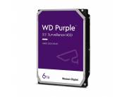 DISCO DURO WESTERN DIGITAL SATA3 6TB PURPLE 5400 256MB WD64PURZ SURVEILLANCE