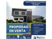 En venta hermosa casa en costa del lago CDE con financiación propia