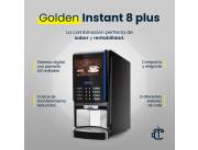 Maquina de cafe de 8 sabores - Golden Instant con Pantalla LED