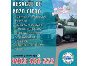 DESAGUE DE POZO CIEGO ZONA SAN LORENZO ¡