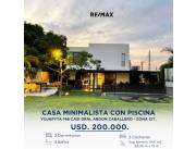 EN VENTA CASA MINIMALISTA ZONA CIT