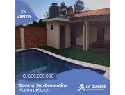 EN VENTA CASA EN SAN BERNARDINO PUERTA DEL LAGO