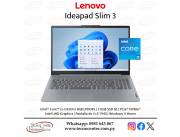 Notebook Lenovo Ideapad Slim 3 Intel Core i5. Adquirila en cuotas!