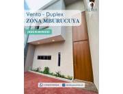 VENDO DUPLEX - ZONA MBURUCUYA