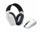 AURICULAR+ MOUSE GAMER LOGITECH WIR BLANCO