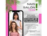 Necesito Auxiliar de peluquería