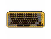 TECLADO LOGITECH 920-010713 POP MECANICAL WIR NEG/AMA