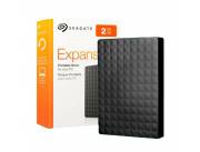 DISCO DURO EXTERNO SEAGATE 2 TB 3.0 USB NEGRO