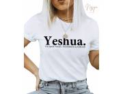 Remera Yeshua (El mismo ayer, hoy y para siempre)