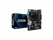 PLACA MADRE ASROCK+CPU QC6000M E2 1.5/V/S/R/HDMI/COM/USB3.2/DDR3/MATX