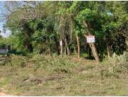 Dos terrenos juntos en una esquina de la fracción PLAYAS DE AREGUA.