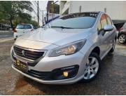 Peugeot 308 Allure Año 2017 Color Plata