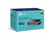 HUB SWITCH TP-LINK 5P G-LAN TL-SG1005P 4P POE