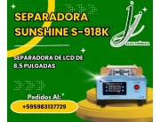 🔧 Herramienta Profesional: Separador de Pantallas LCD Sunshine S-918K, 100W de potencia.