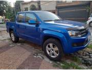 VENDO VOLKSWAGEN AMAROK AÑO 2012 MOTOR 2.0 DIESEL MEC 4X2 AIRE FULL INTERIOR NEGRO LLANTAS