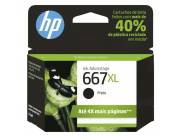 TINTA HP 3YM81AL 667XL NEGRO (2375/2775)