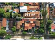 AMPLIO TERRENO EN VENTA EN EL PRESTIGIOSO BARRIO LOS LAURELES