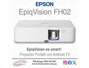 Proyector Portátil Epson EpiqVision FH02. Adquirilo en cuotas!