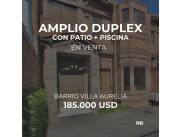 En venta Duplex en Villa Aurelia