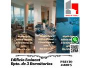 Alquilo hermoso Dpto. en Edificio Eminent COD: CL 906