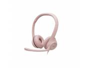 AURICULAR LOGITECH H390 CONFORT ROSA