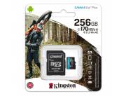 MEMORIA KINGSTON MICRO SD 256GB SDCG3/256GB 170/90 CANVAS GO PLUS C/ADA