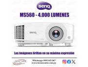 Proyector BenQ MS560 SVGA 4000 Lúmenes. Adquirilo en cuotas!