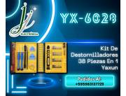 🔧 KIT de Destornillador Yaxun YX-6028B: Precisión y Durabilidad