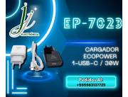 ⚡ Carga Rápida y Confiable con el Cargador Ecopower EP-7023 📱