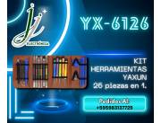 🔧 Kit de Herramientas Yaxun YX-6126 (26 en 1): Todo en un Solo Kit 💼