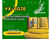 🔧 Kit de Destornilladores de Precisión YaXun YX6028B: Todo lo que necesitas para tus Repa