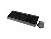 TECLADO+MOUSE KLIP XTREME WIR KBK-520 MAGNIFIK WIRELESS DUO ESP/NEG