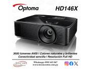 Proyector Optoma HD146X Full HD. Adquirilo en cuotas!