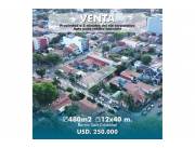 VENDO AMPLIA CASA DE UNA PLANTA EN TERRENO DE 12 X 40 EN BO.SAN CRISTOBAL CERCA DEL EJE CO