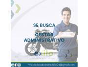 Oportunidad de Éxito ‼‼ 🔜BUSCAMOS GESTOR ADMINISTRATIVO