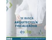 🔍Oportunidad éxito! BUSCAMOS ARQUITECTO/A FISCALIZADOR