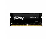 MEMORIA RAM PARA NOTEBOOK DDR4 KINGSTON 8G 3200 FURY IMPACT BK KF432S20IB/8 XMP