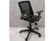 SILLA GIRATORIA ERGONOMICA NEGRO