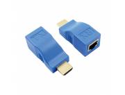 ADAPTADOR HDMI EXTENSOR 3D 30MTS A RJ45 CAT6