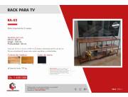 RACK PARA TV RA-02