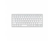 TECLADO MANHATTAN WIR/BT 180566 DUAL-MODE ULTRA SLIM ING/BLANC