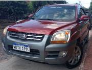 KIA SPORTAGE CHAPA MERCOSUR 2005 DIESEL AUTOM A.A INTERIOR CUERO TECHO SOLAR LLANTAS DEPOR