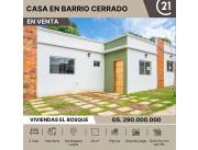 VENDO DUPLEX EN BARRIO CERRADO LUQUE 290MILLONES