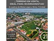 VENDO TERRENO ZONA IPS CASI AVDA SACRAMENTO IDEAL PARA INVERSIONES 175MIL USD