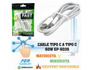 CABLE TIPO C A TIPO C 60W EP-6035